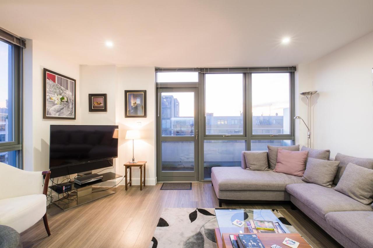 Apartmán Elegant 1 Bed Flat With Balcony In Islington Londýn Exteriér fotografie